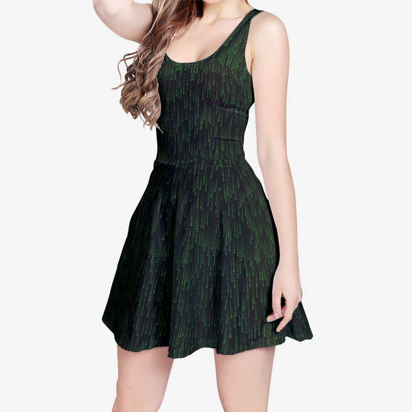 Rolling in on the MateRickz Women's Sleeveless Midi Casual Flared Skater Dress