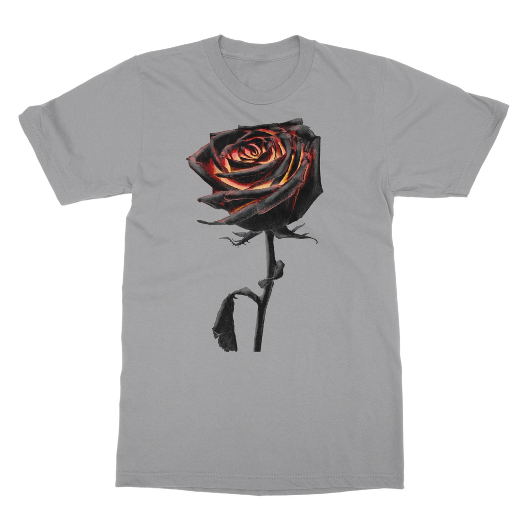 Burning Rose Classic Adult T-Shirt