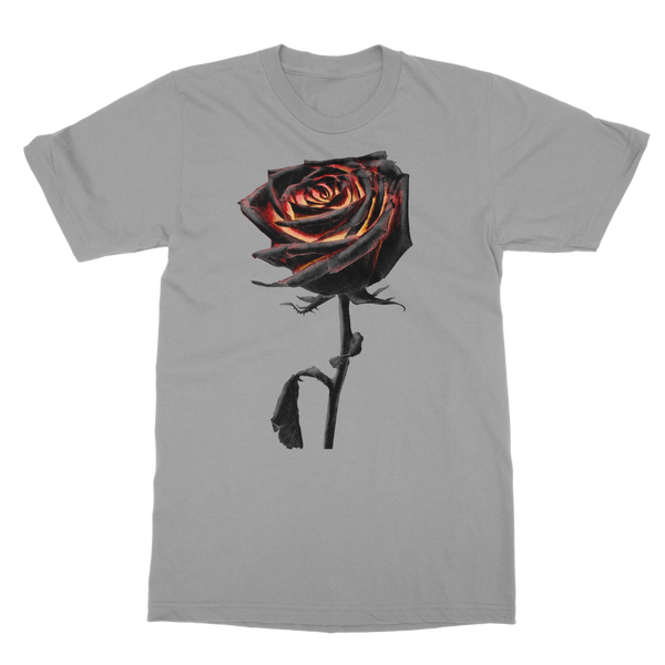 Burning Rose Classic Adult T-Shirt