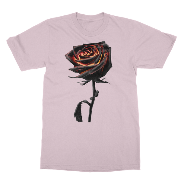 Burning Rose Classic Adult T-Shirt