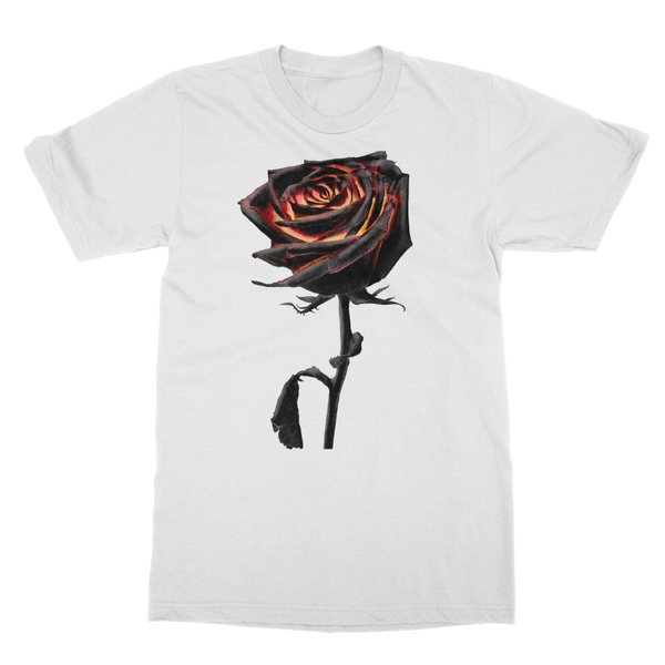 Burning Rose Classic Adult T-Shirt