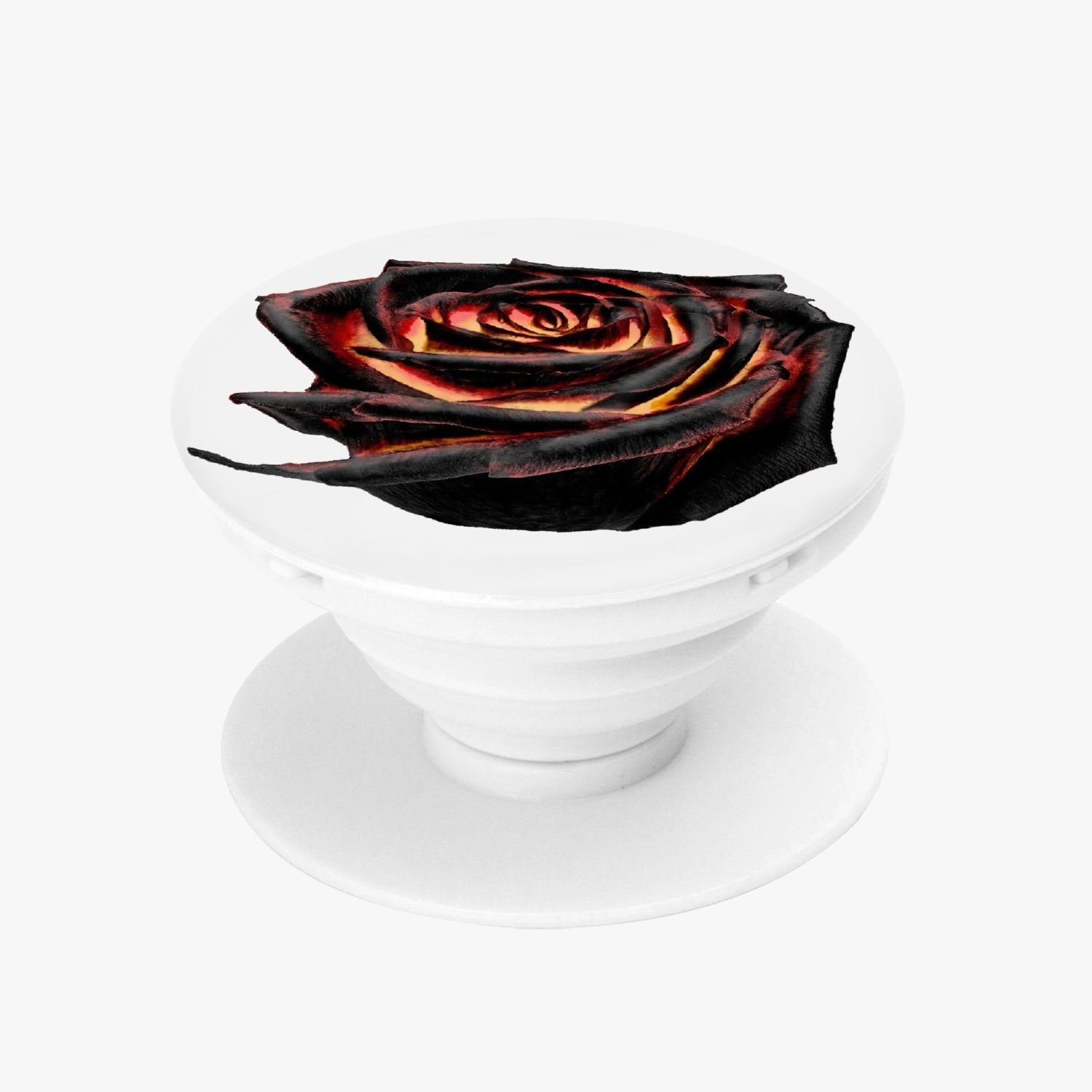 Burning Rose Collapsible Grip And Stand for Phones & Tablets