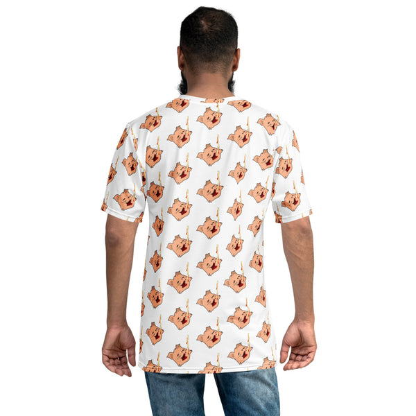 Spaghetti Cat AOP Men's T-shirt