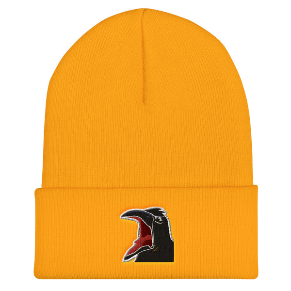 Krowma2Yell Cuffed Beanie