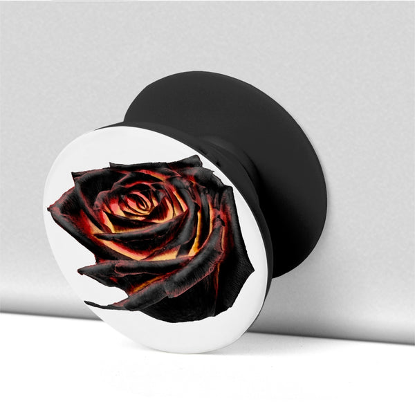 Burning Rose Collapsible Grip And Stand for Phones & Tablets