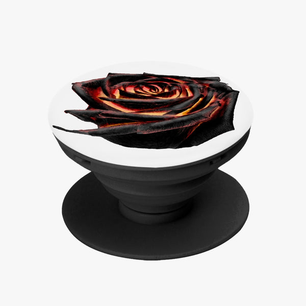 Burning Rose Collapsible Grip And Stand for Phones & Tablets