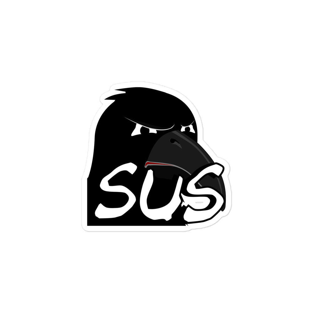 Krow Sus... Bubble-free stickers