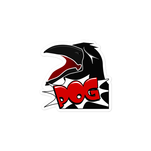 Krow POG! Bubble-free stickers