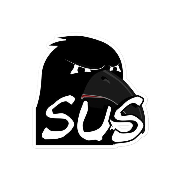 Krow Sus... Bubble-free stickers