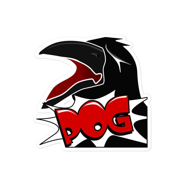 Krow POG! Bubble-free stickers